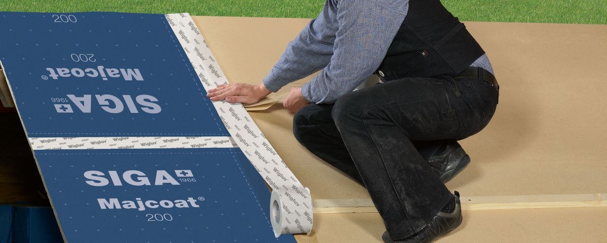 Siga Wigluv 60, 2 Rollen mit je 40 m, Gesamtlänge 80 m